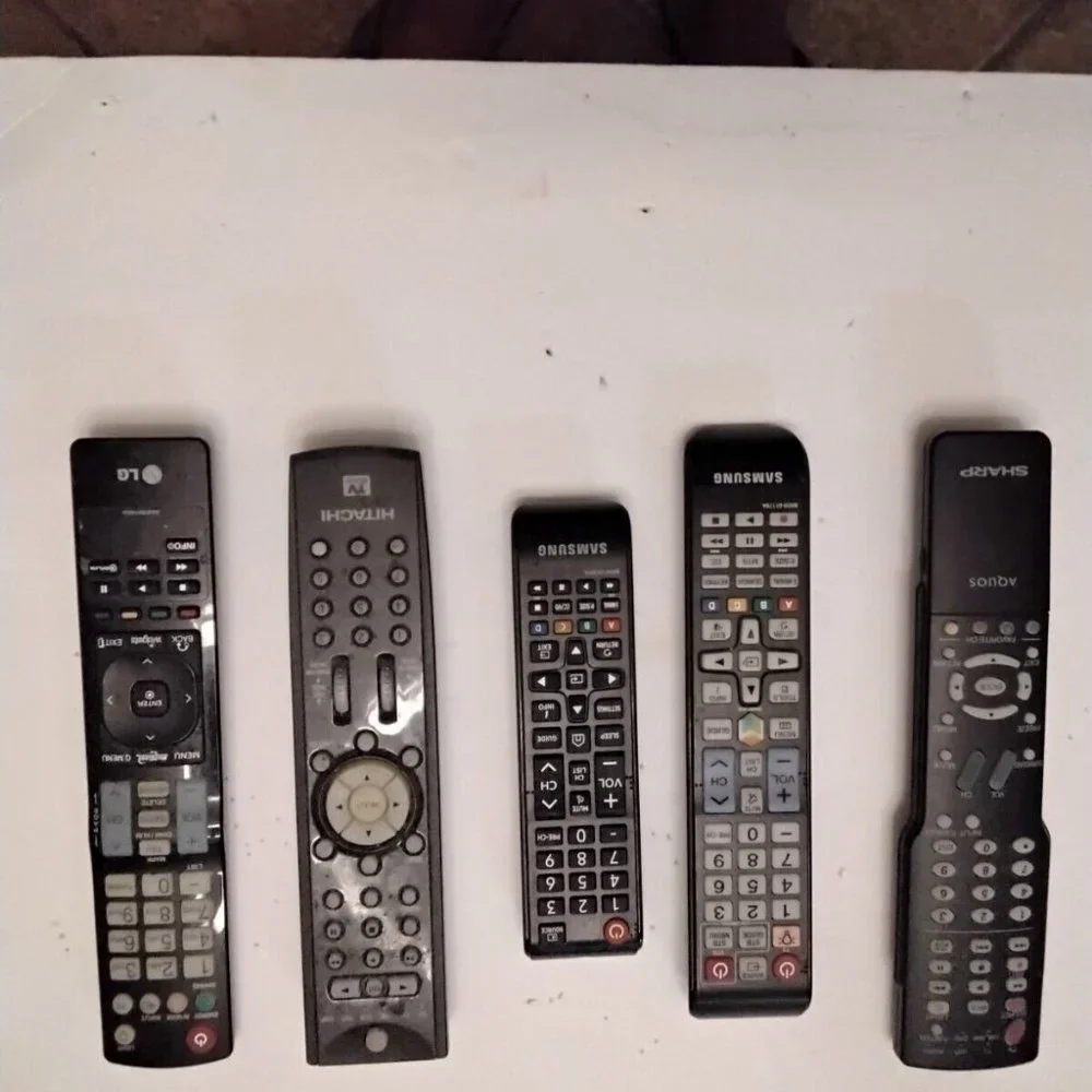 Lot Of 12 Mixed Remote Controls
